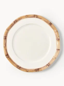 Discount Plato postre pintado a mano Bamboo Platos De Postre|Vajillas Completas