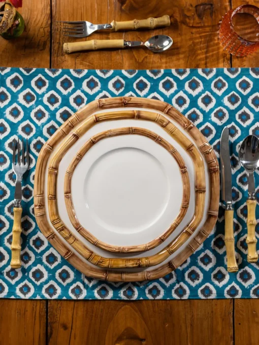 Discount Plato postre pintado a mano Bamboo Platos De Postre|Vajillas Completas