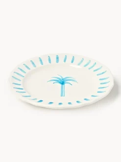 Online Plato postre pintado a mano The Palms Platos De Postre|Vajillas Completas