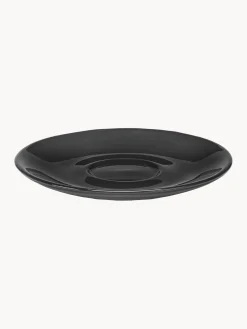 Tazas Y Mugs|Vajillas Completas>SERAX Platos de porcelana con esmalte reactivo Zuma, 2 uds. Negro