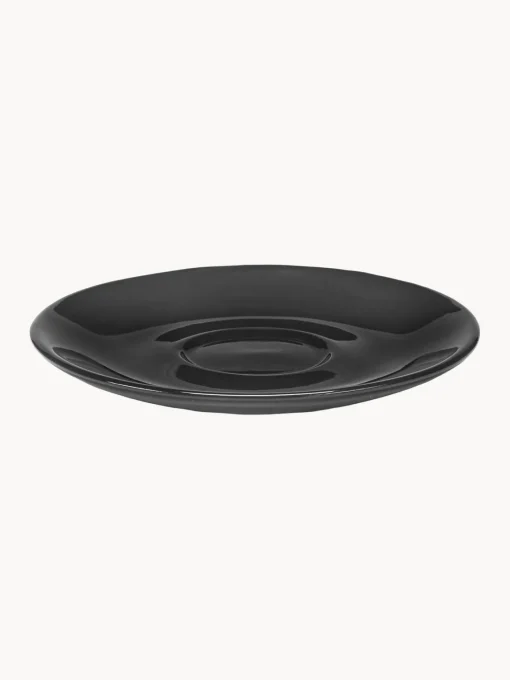 Tazas Y Mugs|Vajillas Completas>SERAX Platos de porcelana con esmalte reactivo Zuma, 2 uds. Negro