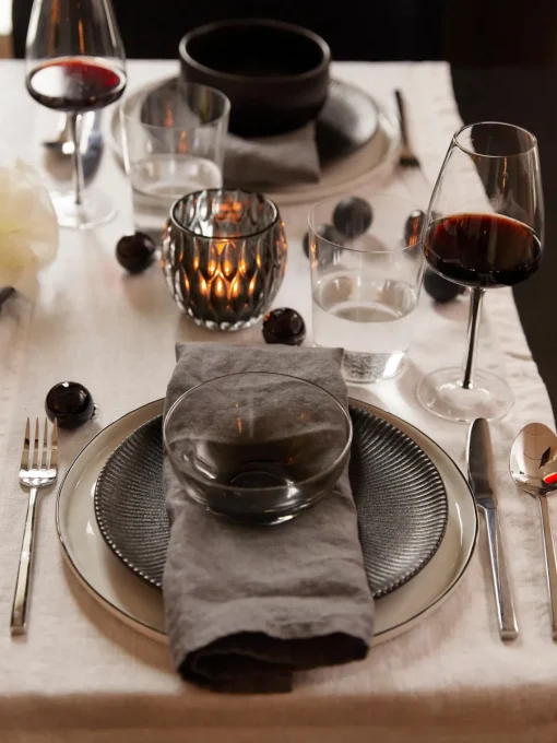 Clearance Platos de postre con relieves Neri, 2 uds. Platos De Postre|Vajillas Completas