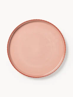 Platos De Postre|Vajillas Completas>Westwing Collection Platos de postre Napari, 4 uds. Rojo, coral
