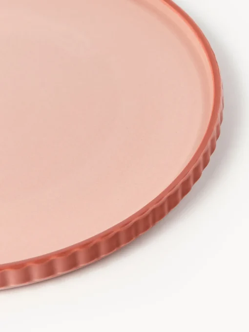 Platos De Postre|Vajillas Completas>Westwing Collection Platos de postre Napari, 4 uds. Rojo, coral