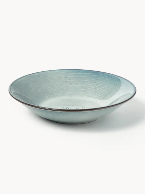 Discount Platos hondos artesanales , 4 uds. Platos Hondos|Vajillas Completas