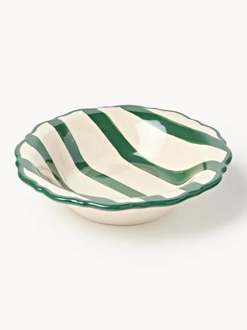 Clearance Platos hondos artesanales Donald, 4 uds. Boles Y Tazones|Vajillas Completas