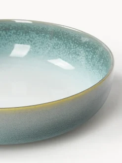 Sale Platos hondos con esmalte reactivo Havana, 4 uds. Platos Hondos|Vajillas Completas