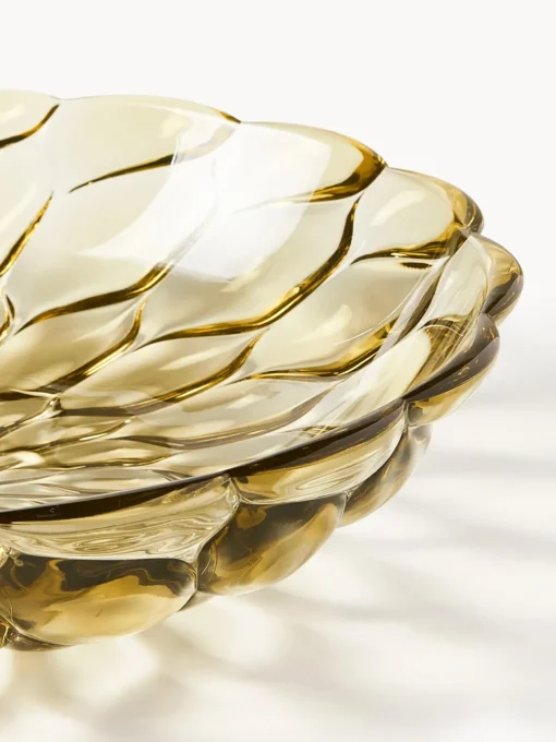 Platos Hondos|Menaje De Mesa>Kartell Platos hondos con relieve Jellies, 4 uds. Amarillo claro
