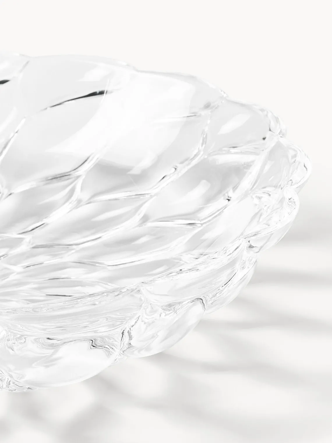 Platos Hondos|Vajillas Completas>Kartell Platos hondos con relieve Jellies, 4 uds. Transparente