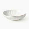 Sale Platos hondos de porcelana con relieves Sali, 2 uds. Platos Hondos|Menaje De Mesa