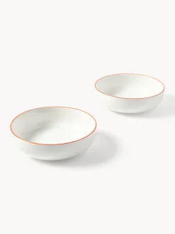 Online Platos hondos pequeños de porcelana Facile, 2 uds. Platos Hondos|Vajillas Completas