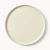 Platos Llanos|Vajillas Completas>Westwing Collection Platos llanos artesanales Lowri, 4 uds.