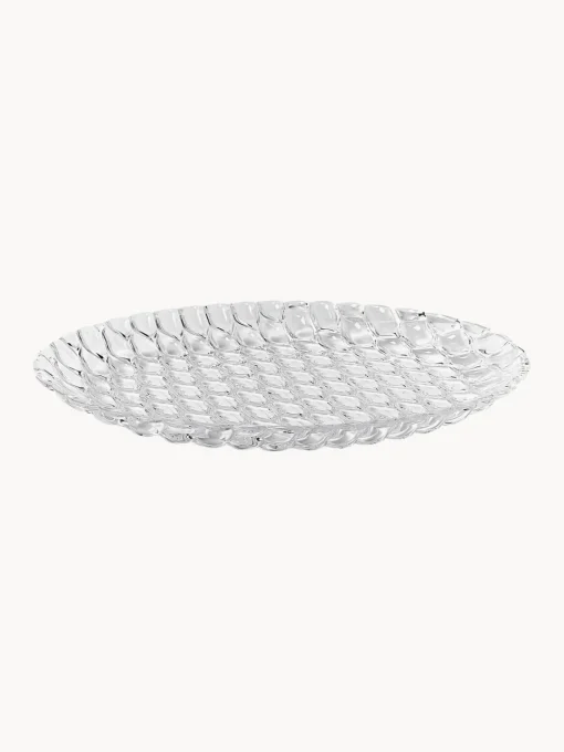 Platos Llanos|Vajillas Completas>Kartell Platos llanos con relieves Jellies, 4 uds. Transparente