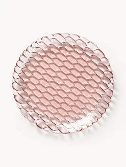 Platos Llanos|Vajillas Completas>Kartell Platos llanos con relieves Jellies, 4 uds. Rosa claro