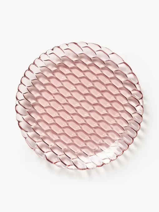 Platos Llanos|Vajillas Completas>Kartell Platos llanos con relieves Jellies, 4 uds. Rosa claro