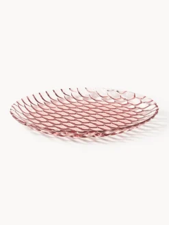 Platos Llanos|Vajillas Completas>Kartell Platos llanos con relieves Jellies, 4 uds. Rosa claro