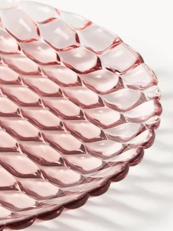 Platos Llanos|Vajillas Completas></noscript>Kartell Platos llanos con relieves Jellies, 4 uds. Rosa claro