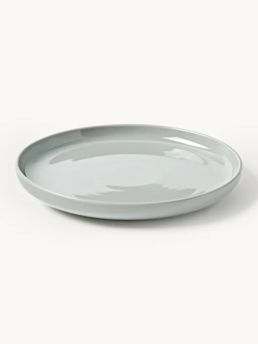 Clearance Platos llanos de porcelana Nessa, 4 uds. Platos Llanos|Vajillas Completas