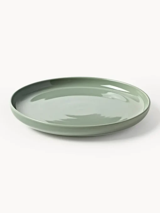 Best Platos llanos de porcelana Nessa, 4 uds. Platos Llanos|Vajillas Completas