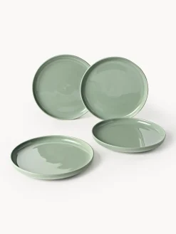 Best Platos llanos de porcelana Nessa, 4 uds. Platos Llanos|Vajillas Completas