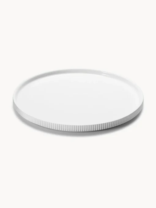 Platos Llanos|Vajillas Completas>GEORG JENSEN Platos llanos de porcelana Bernadotte, 4 uds.