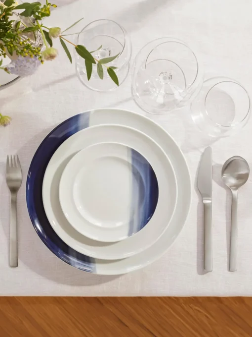 Platos Llanos|Vajillas Completas>GEORG JENSEN Platos llanos de porcelana Koppel, 4 uds.