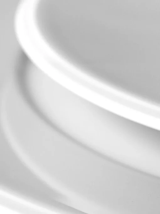 Platos Llanos|Vajillas Completas>Meissen Platos llanos de porcelana artesanales Vitruv, 2 uds. Blanco