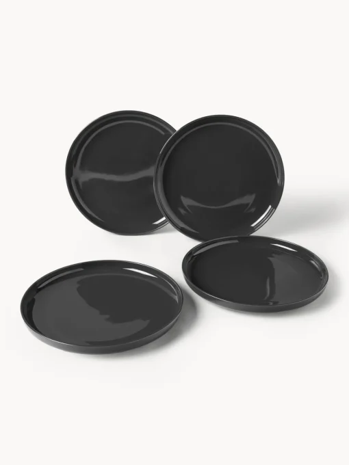 Best Platos llanos de porcelana Nessa, 4 uds. Platos Llanos|Vajillas Completas