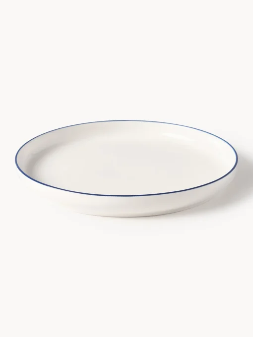 Platos llanos de porcelana Facile, 2 uds. Platos Llanos|Vajillas Completas