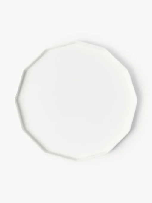 Platos llanos de porcelana Angoli, 4 uds. Platos Llanos|Vajillas Completas
