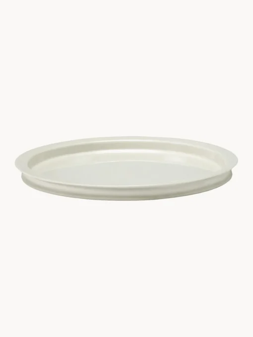 Platos Llanos|Menaje De Mesa>SERAX Platos llanos de porcelana con esmalte reactivo Dune, 2 uds. Blanco