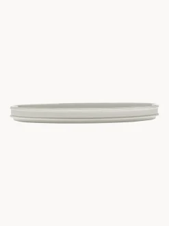 Platos Llanos|Menaje De Mesa></noscript>SERAX Platos llanos de porcelana con esmalte reactivo Dune, 2 uds. Blanco