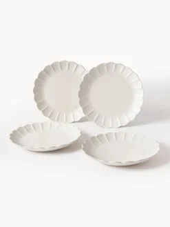 Platos Llanos|Vajillas Completas></noscript>Westwing Collection Platos llanos Sabina, 4 uds.