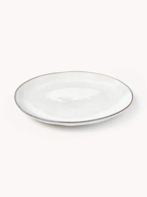 Platos De Postre|Menaje De Mesa>Broste Copenhagen Platos postre artesanales , 4 uds. Nordic Sand