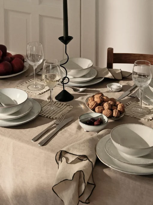 Platos De Postre|Menaje De Mesa>Broste Copenhagen Platos postre artesanales , 4 uds. Nordic Sand