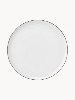 Discount Platos postre artesanales de porcelana Salt, 4 uds. Menaje De Mesa