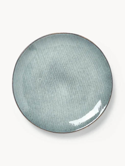 Platos De Postre|Menaje De Mesa>Broste Copenhagen Platos postre artesanales , 4 uds. Nordic Sea