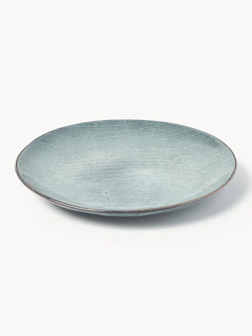 Platos De Postre|Menaje De Mesa>Broste Copenhagen Platos postre artesanales , 4 uds. Nordic Sea