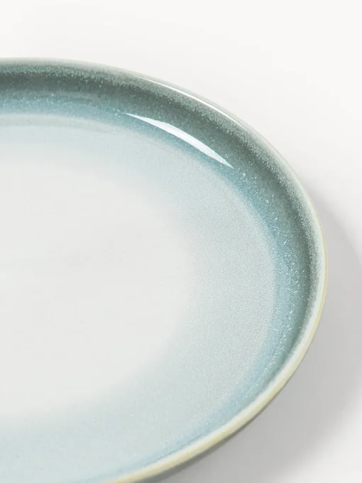 Platos De Postre|Vajillas Completas>Westwing Collection Platos postre con esmalte reactivo Havana, 4 uds. Tonos azules