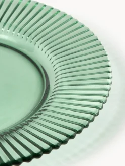 Platos De Postre|Vajillas Completas></noscript>Westwing Collection Platos postre con relieves Effie, 4 uds. Verde menta