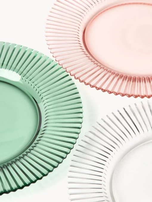Best Platos postre con relieves Effie, 4 uds. Platos De Postre|Vajillas Completas