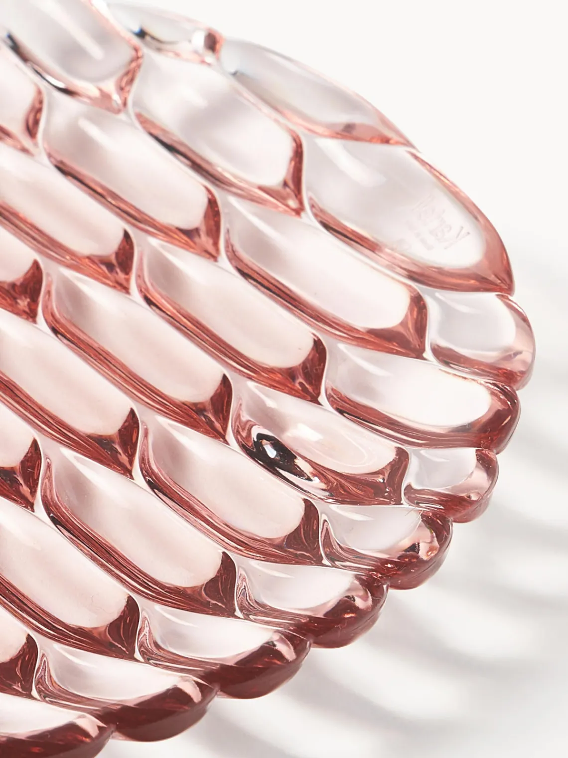 Platos De Postre|Vajillas Completas>Kartell Platos postre con relieve Jellies, 4 uds. Rosa claro