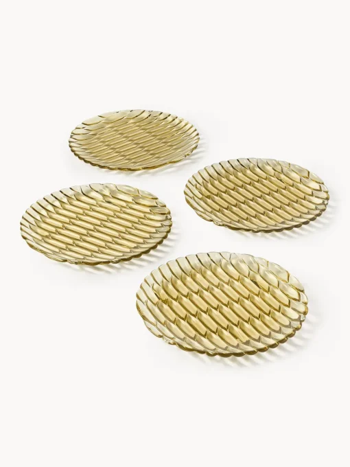 Discount Platos postre con relieve Jellies, 4 uds. Platos De Postre|Vajillas Completas