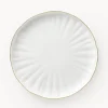 Platos De Postre|Vajillas Completas>Westwing Collection Platos postre de porcelana con relieves Sali, 2 uds.
