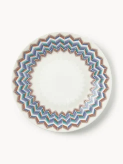 Hot Platos postre de porcelana Fine Bone China Jarris, 6 uds. Platos De Postre|Menaje De Mesa