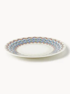 Hot Platos postre de porcelana Fine Bone China Jarris, 6 uds. Platos De Postre|Menaje De Mesa