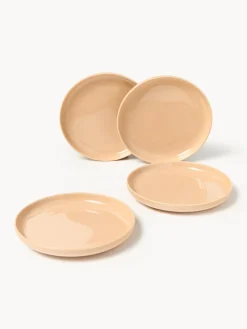 Platos postre de porcelana Nessa, 4 uds. Platos De Postre|Vajillas Completas