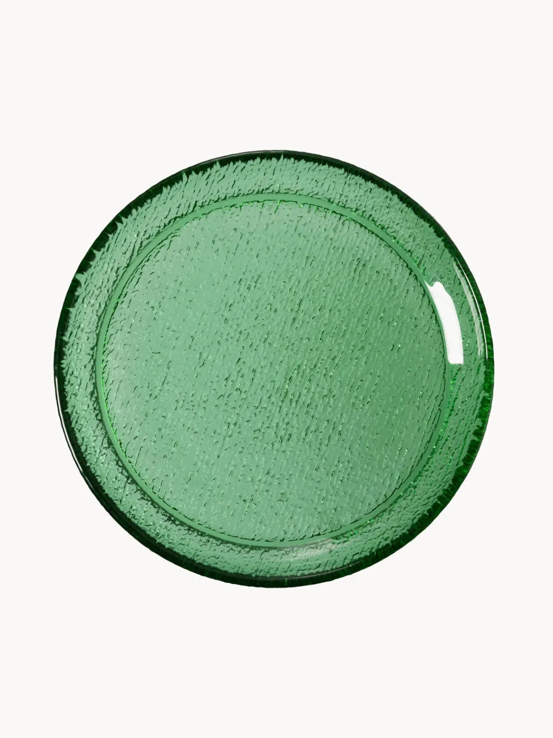 Hot Platos postre de vidrio The Emeralds, 2 uds. Platos De Postre|Vajillas Completas