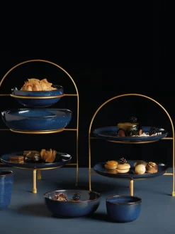 Platos postre Midnight, 6 uds. Platos De Postre|Vajillas Completas