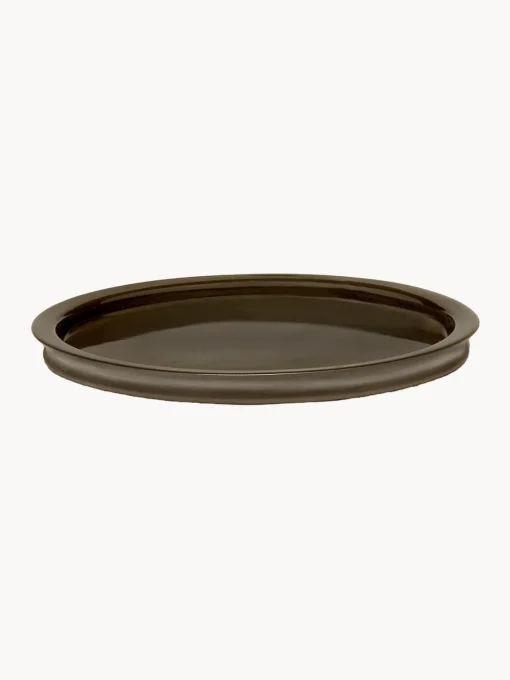 Platos De Postre|Vajillas Completas>SERAX Platos postres de porcelana con esmalte reactivo Dune, 2 uds. Marrón